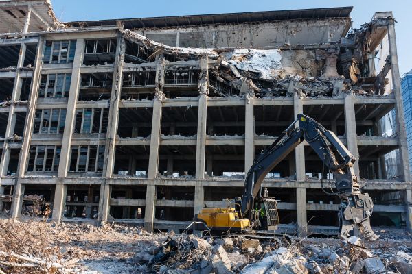 Commercial Building Demolition in Fort Wayne