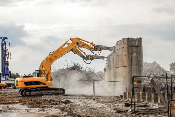 Silo Demolition in Fort Wayne