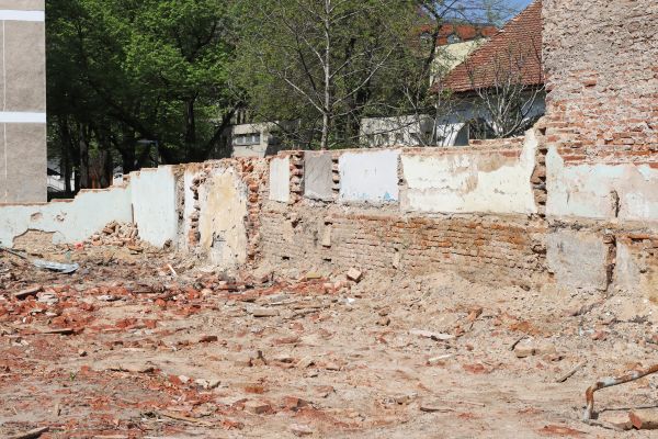 Brick Wall Demolition in Fort Wayne