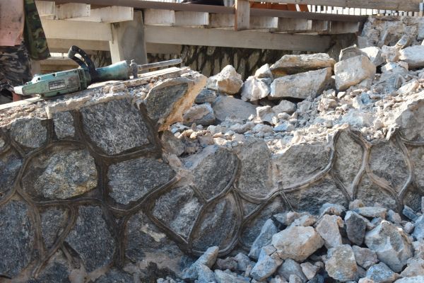 Retaining Wall Demolition in Fort Wayne